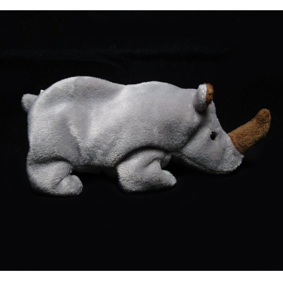 spike the rhino beanie baby